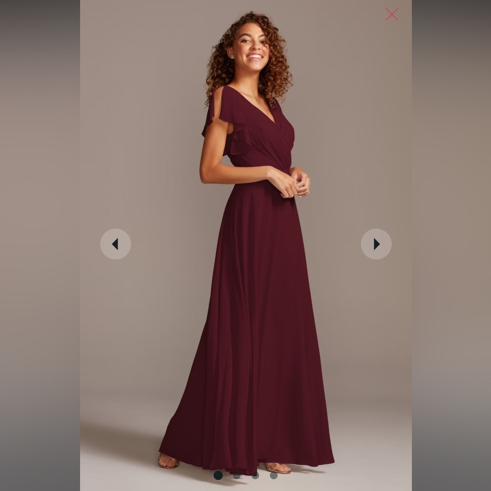 Celebrate Db Studio Dress With Flutter Sleeve Ful… - image 1